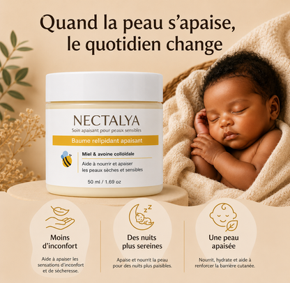 Crème au miel Nectalya pour l'eczéma