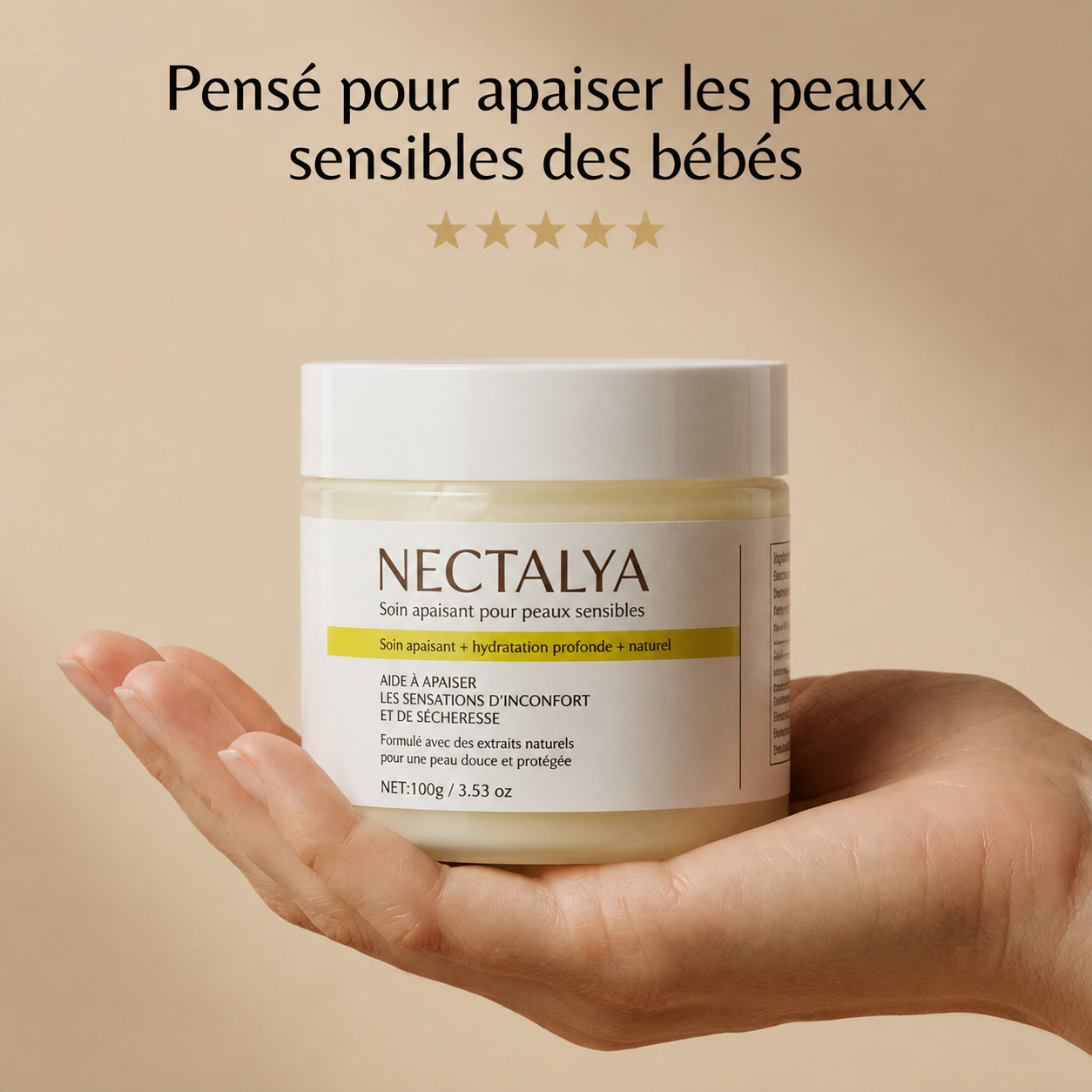 Nectalya — Soin apaisant pour peaux sensibles
