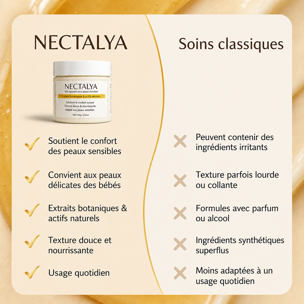 Nectalya — Soin apaisant pour peaux sensibles