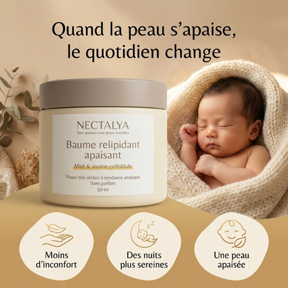 Crème au miel Nectalya pour l'eczéma (toute ethnie)