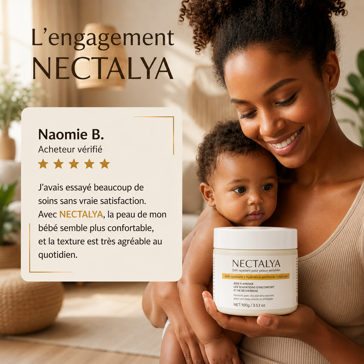 Nectalya — Soin apaisant pour peaux sensibles